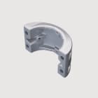 IGUZZINI ILLUMINAZI - IGZ3.6161.015.0 CONTROFLANGIA FE.PER PALO D=102 PER WOW