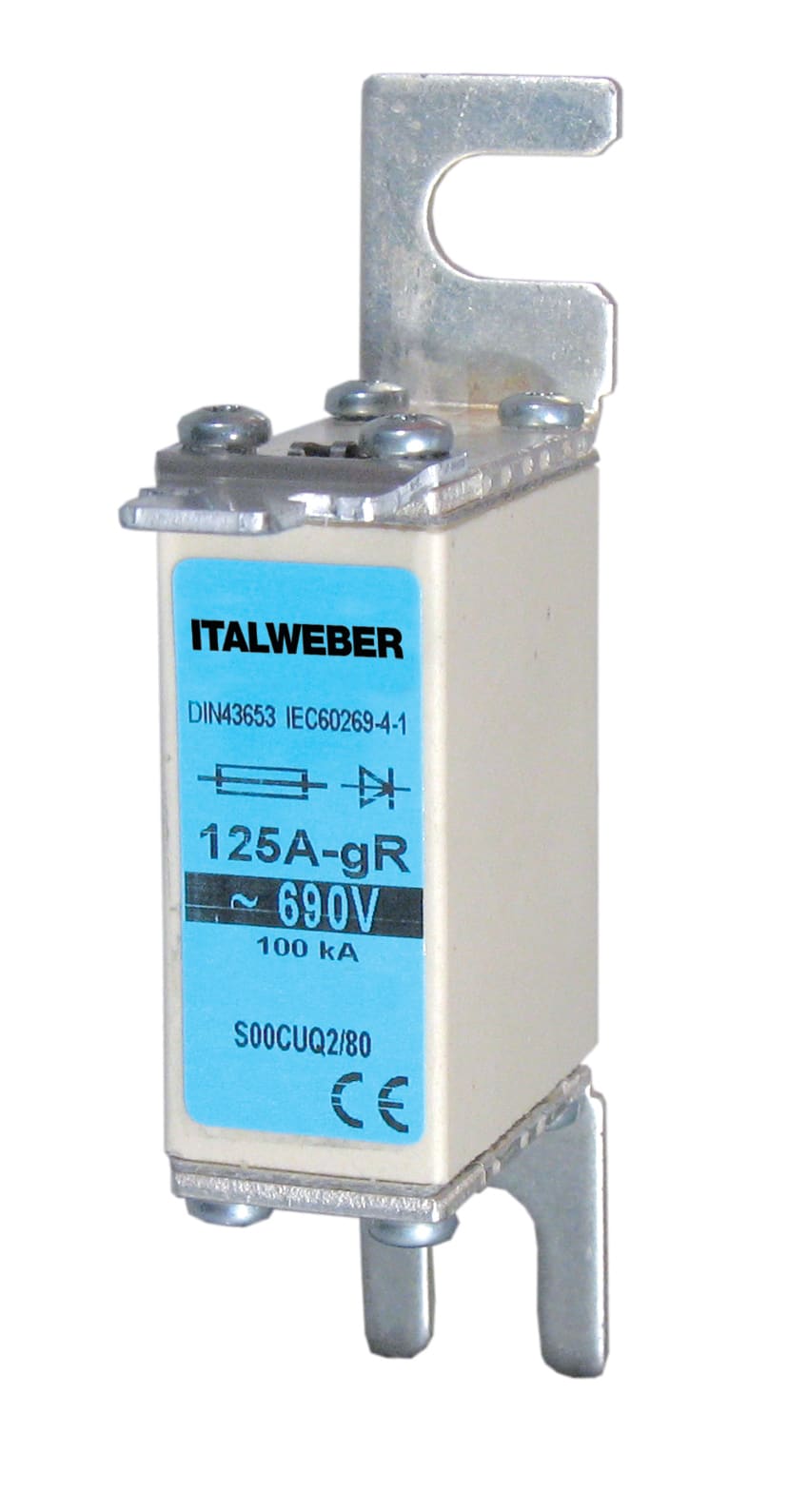 ITALWEBER SPA - ITW1720080G FUS NH000 E/80 GR 80A 690V