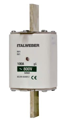ITALWEBER SPA - ITW1635025 FUS NH-1 GG 25A 800V AC