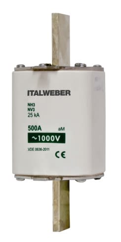 ITALWEBER SPA - ITW1633500 FUS NH-3L AM 500A 1000V