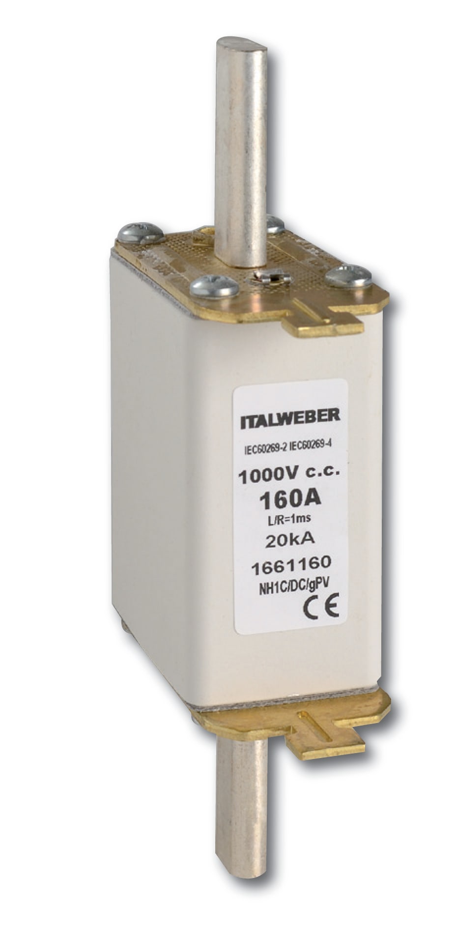 ITALWEBER SPA - ITW1662160 FUS NH3 GPV 160A 1000VD.C