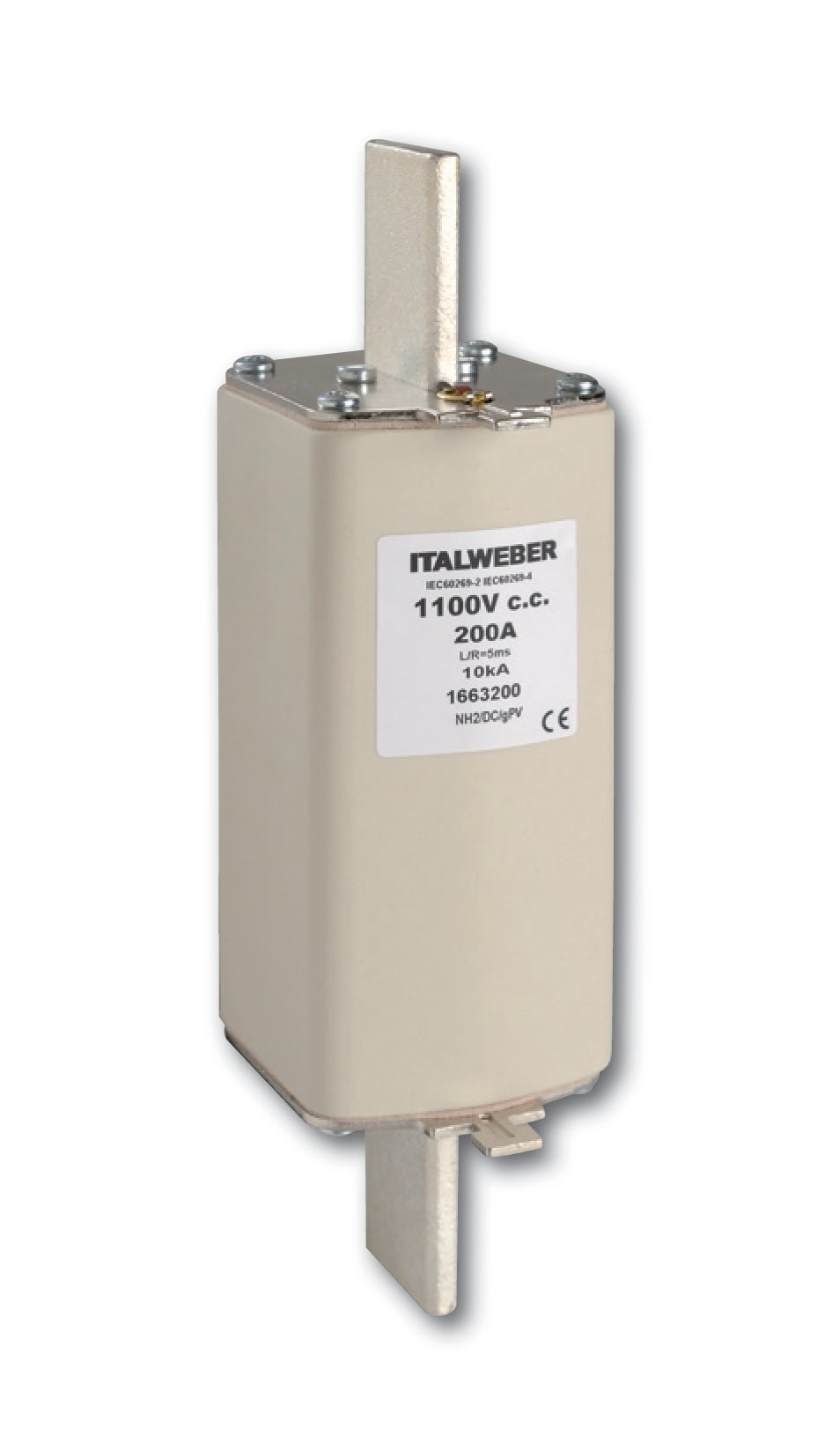 ITALWEBER SPA - ITW1663630 FUS NH3L GPV 630A 1100VD.C