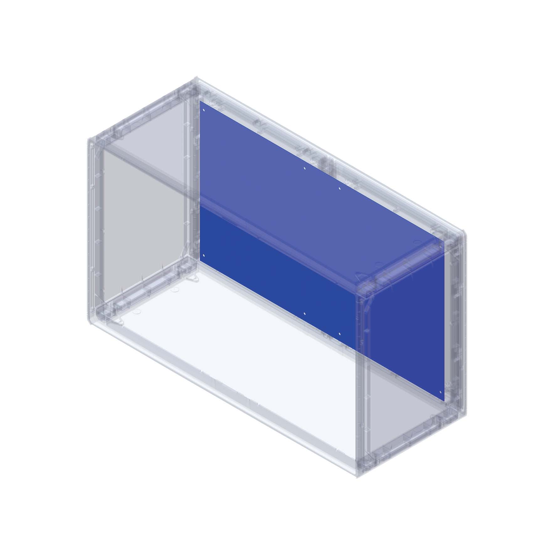 CONCHIGLIA - CON095771028 G12/2/PA PIASTRA DI FONDO IN ACCIAIO