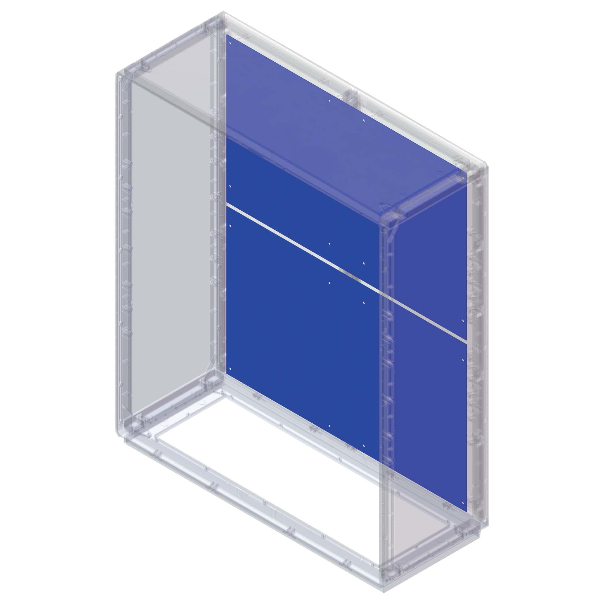 CONCHIGLIA - CON095771069 Acc. per Serie GRAFI 12 - Piastra di fondo, in acciaio spessore 2mm, per vano altezza 1130 mm