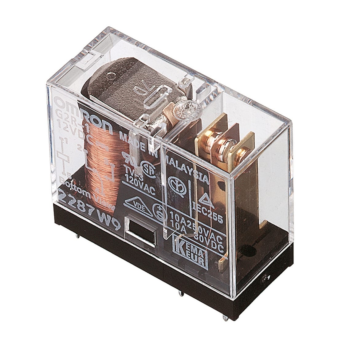 OMRON - OMRG2R1DC24 REL  G2R, 24VCC, SPDT, 10A, PCB