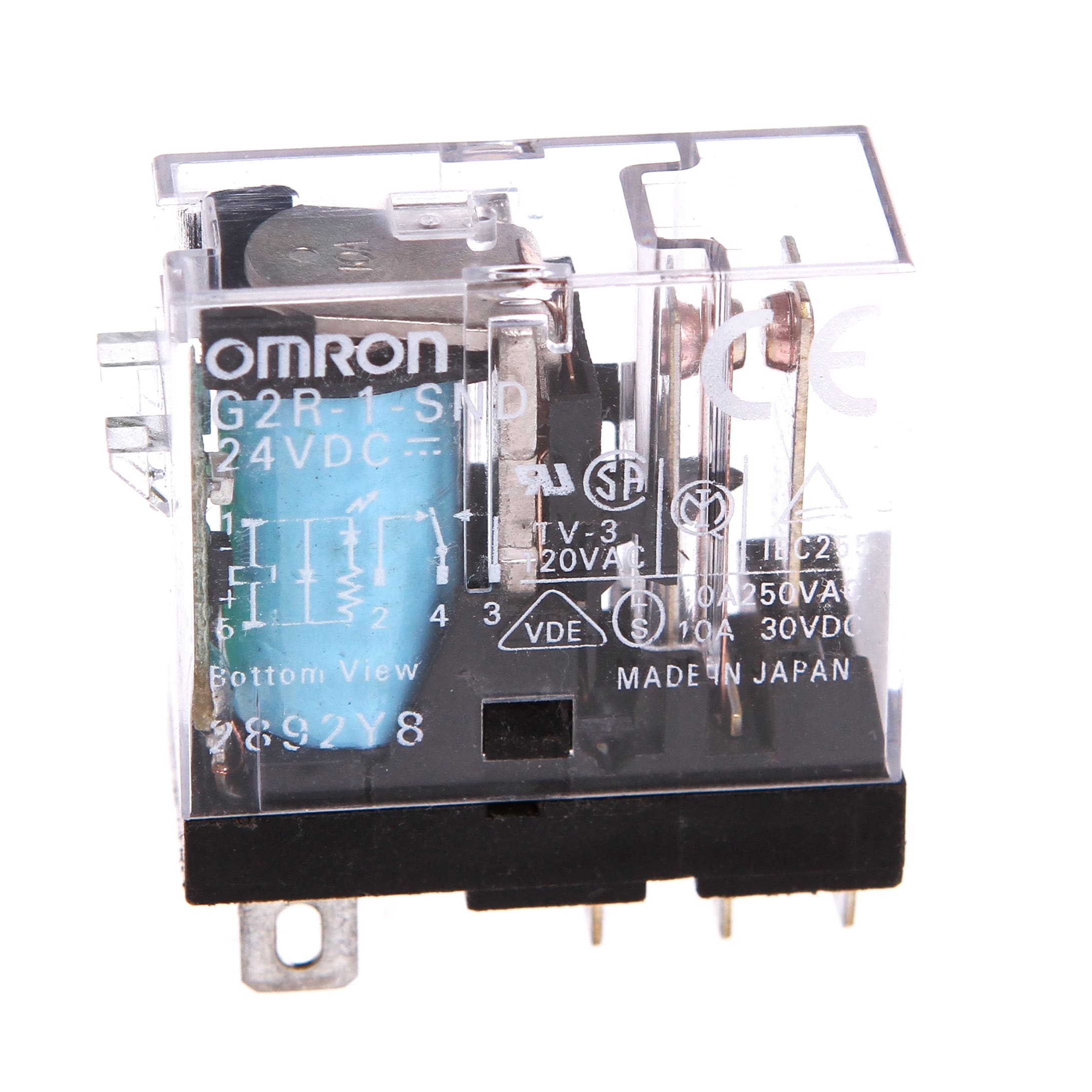 OMRON - OMRG2R1SNDDC48S RELE- REL . PLUG-IN. 5 PIN. SPDT. 10 A.
