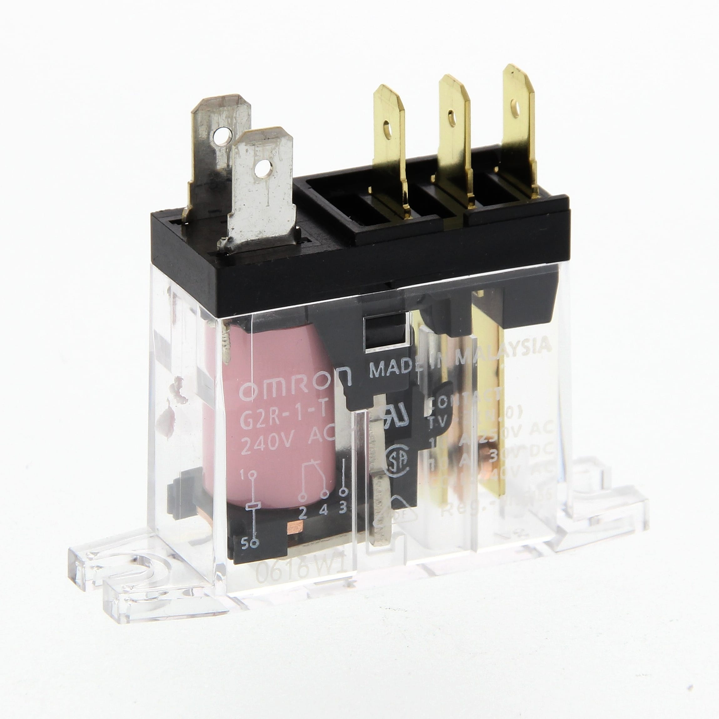 OMRON - OMRG2R1TDC24BYOMB-1 RELE-VERT1SPDT10A/250VCAFAST-ON