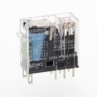 OMRON - OMRG2R2SND24DCSNEW- REL G2R(S), 24VCC, DPDT, 5A, DIODO, LED