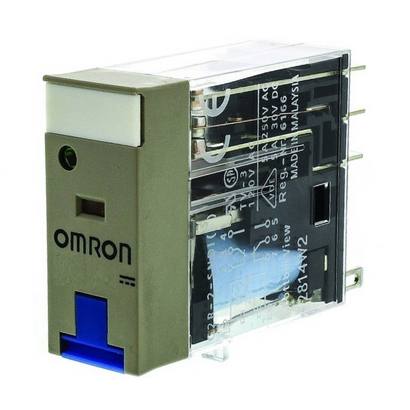 OMRON - OMRG2R2SNI12DCSNEW- RELE-VERT2SPDT5A/250VTERMINNLEDPULSPROVB