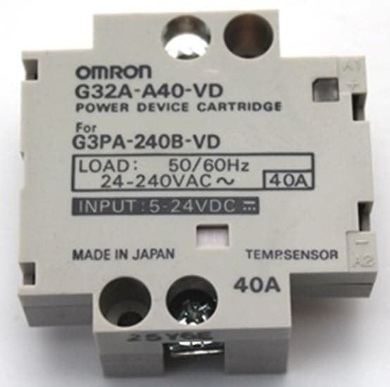 OMRON - OMRG32AA40VDDC524-1 RELE- CARTUCCIA RICAMBIO G3PA 40A.240V