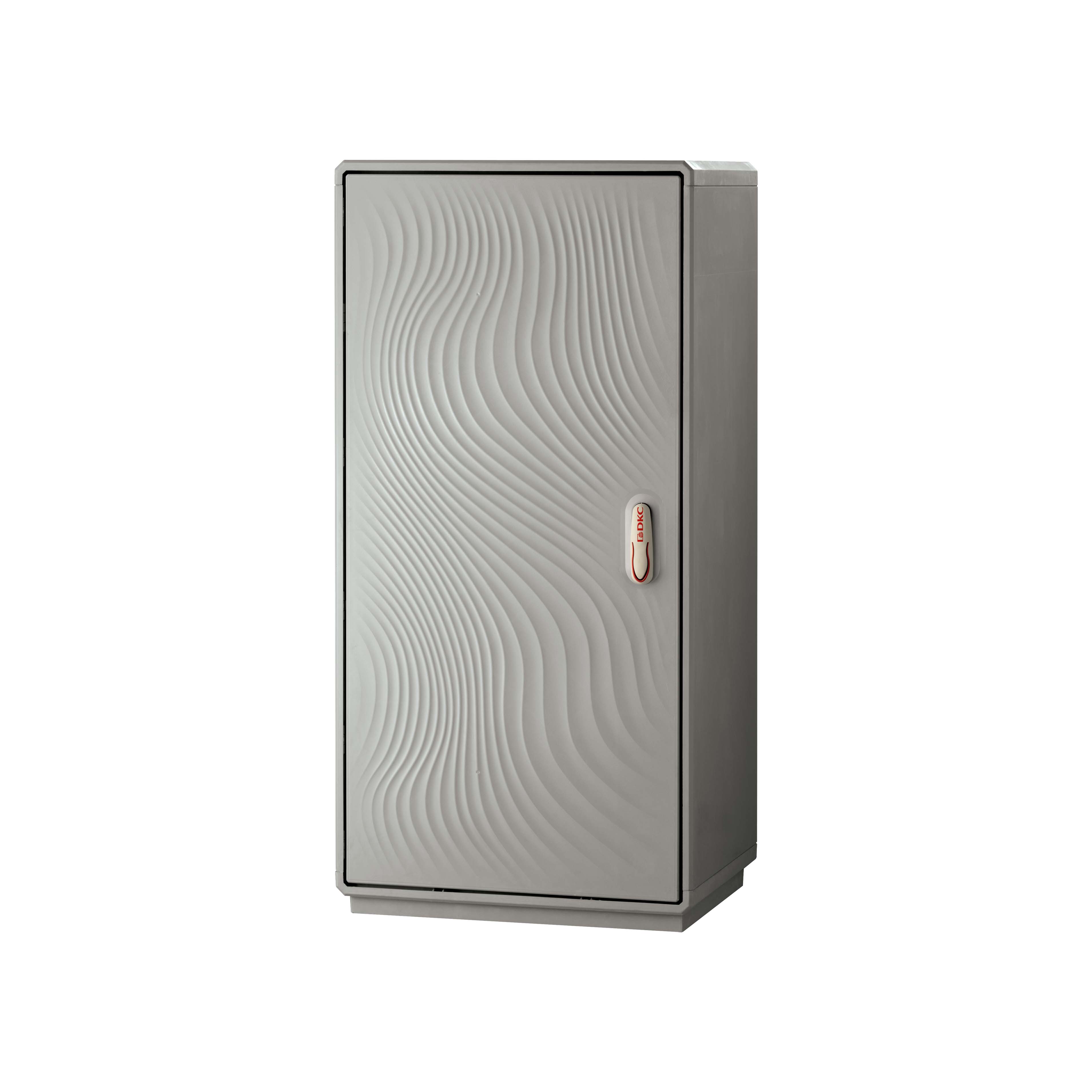 CONCHIGLIA - CON077518009 Serie GRAFI 5 - Armadio in vetroresina, senza ante, IP55, dimensioni 1390 x 580 x 460 mm (AxBxP)