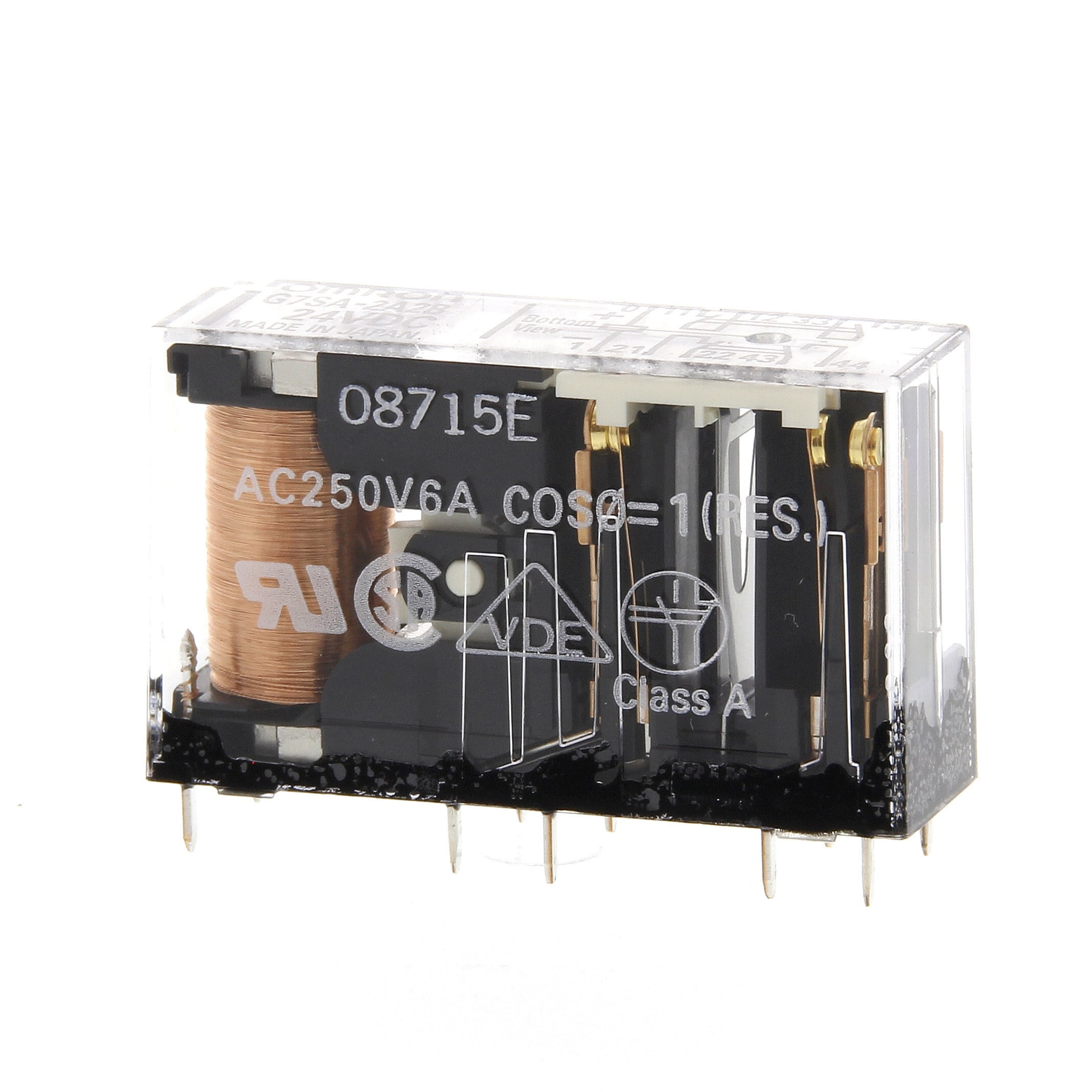 OMRON - OMRG7SA3A1B24DC-121 REL SICUREZZA 24VCC 3NO+1NC 6A/250VAC