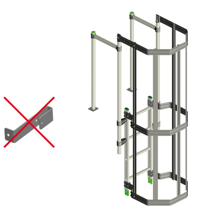 FACAL SRL - FAFGA-SB714P SBARCOLARGH.714MM.CONPARAPETTO(SCALA