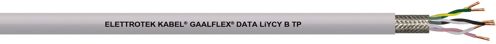 ELETTROTEK KABEL SPA - EKB35030C54022M02M1 DATA LIYCY(B)TP GREY 2X2X0.25 DIN RING10