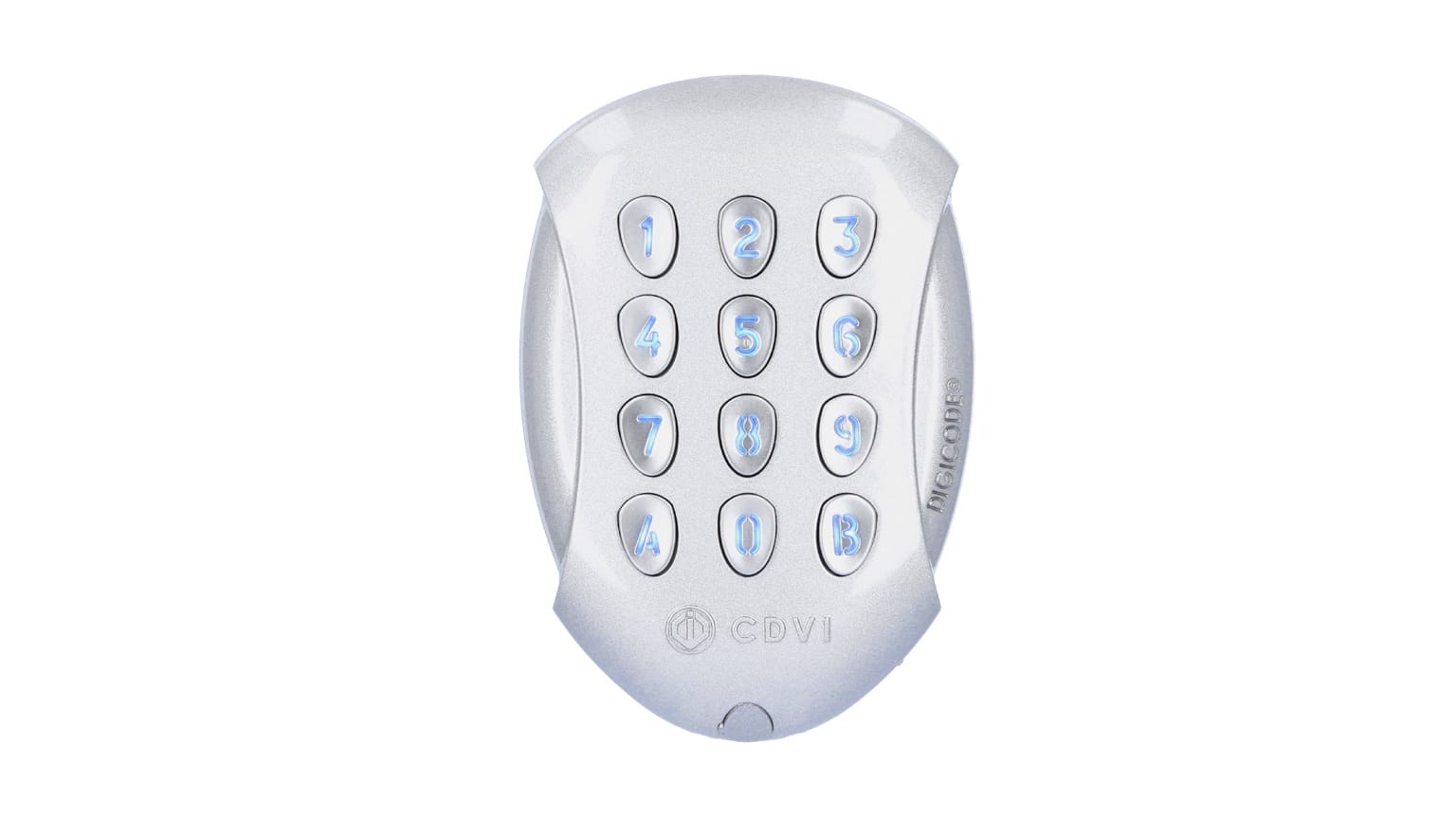 CDVI ITALIA SRL - CDVGALEOW TASTIERA RETRO-ILLUMINATA IN ZAMAK WIEGA
