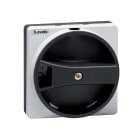 LOVATO - LOVGAX61B MANIGLIA NERA SEL.INCASSATO LUCCH.IP65