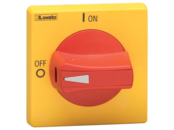 LOVATO - LOVGAX64 MANIGLIA G/R SEL.SPORGENTE LUCCH.IP65