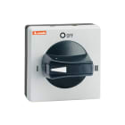 LOVATO - LOVGAX67B MANIGLIA NERA LUCCHETT. IP65