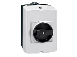 LOVATO - LOVGAZ016T4BUL SEZ. 4P IN CASSETTA MAN. NERA 16A UL