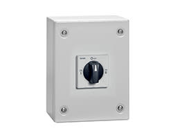 LOVATO - LOVGAZM025ET8 COMMUT 4P 25A-CASS MET-MANIGL NERA