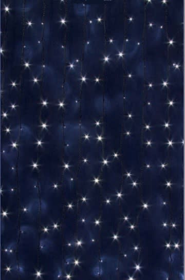 GIOCOPLAST NATALE SP - GCP14410304 TENDA LUCCIOLONA 400 LED BIANCO CALDO, L