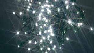 GIOCOPLAST NATALE SP - GCP14611105 100 MINILUCCIOLE LED BIANCHI A BATTERIA,