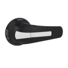 LOVATO - LOVGEFX62B MANIGLIA NERA BLOCCO PORTA PER GEF0250