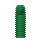 GEWISS - GEWDX22025R ICTA/25 VERDE-TUBO PIEGH. MEDIO A.RINV.