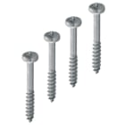 GEWISS - GEWDX59650 KIT DI 4 VITI INOX AUTOFILETTANTI
