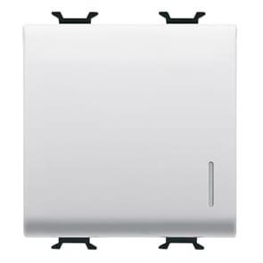 GEWISS - GEWGW10073 DEVIATORE 2M 1P 16AX ILL.SEGN.BIANCO