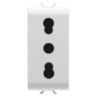 GEWISS - GEWGW10203 PRESA 1M 2P+T 16A BIV.P17-11 ST.ITA.BIA.