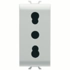 GEWISS - GEWGW10203AB PRESA 1M 2P+T 16A BIV.P17-11 ST.ITA.AB