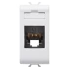GEWISS - GEWGW10421 CONNETTORE RJ45 1M CAT.5E UTP BIANCO