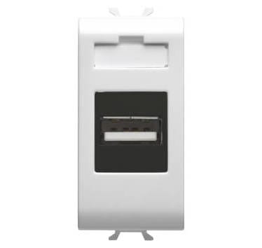 GEWISS - GEWGW10459 PRESA USB 1M BIANCO