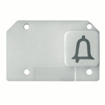 GEWISS - GEWGW10505AB LENTE CON SIMBOLO CAMPANELLO ANTIBATT.