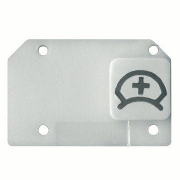 GEWISS - GEWGW10511AB LENTE CON SIMBOLO INFERMIERA ANTIBATT.