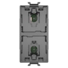 GEWISS - GEWGW10679 MODULO 2 COMANDI ASSIALI AUSILIARIO 1M