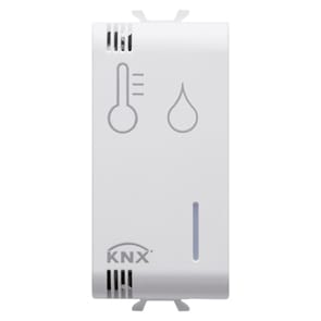 GEWISS - GEWGW10762H SENSORE DI TEMPERATURA/UMIDITÀ - KNX/EASY - 1 MODULO - BIANCO - CHORUSMART