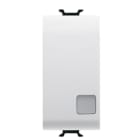 GEWISS - GEWGW10916 PULSANTE EL.1MOD SEGNALAZIONE LUM.BIANCO