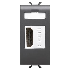 GEWISS - GEWGW12459 PRESA USB 1M NERO