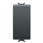 GEWISS - GEWGW12915 PULSANTE ELETTRONICO 1M BUS/230V CH/BK