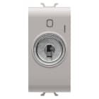 GEWISS - GEWGW13145 PULSANTE 1M 2P NA 10A+CHIAVE BEIGE