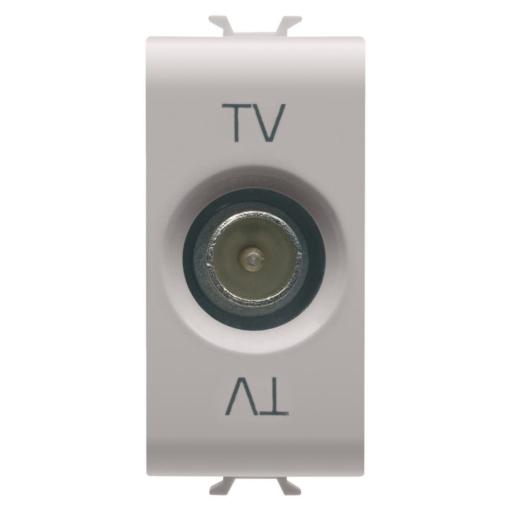 GEWISS - GEWGW13362 PRESA TV 1M PASS.5DB C.MASC.9,5MM BEIGE