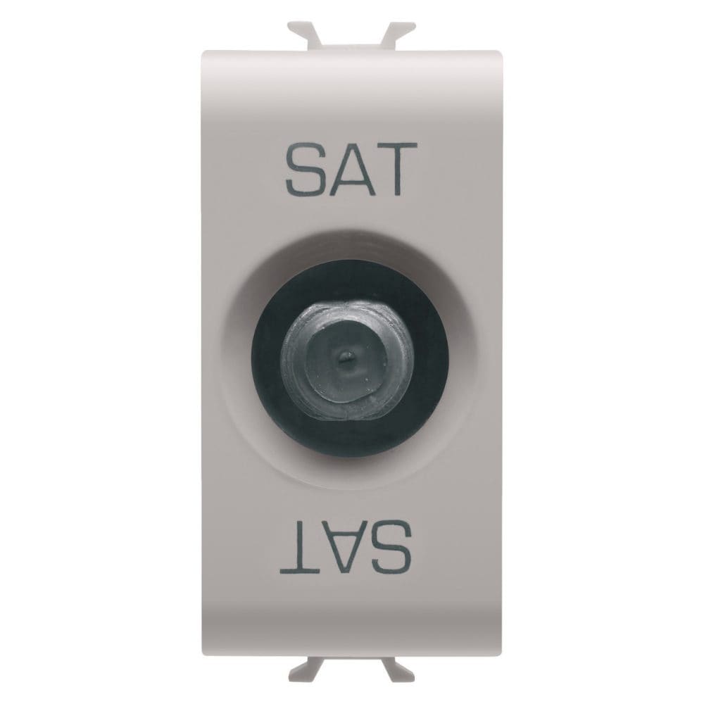 GEWISS - GEWGW13371 PRESA TV/SAT 1M DIRETTA C.F-FEMM.BEIGE