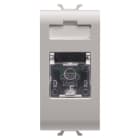 GEWISS - GEWGW13401 PRESA TELEFONICA STANDARD INTERNAZIONALE - RJ11 - MORSETTI A VITE - 1 MODULO - NATURAL BEIGE SATINATO - CHORUSMART