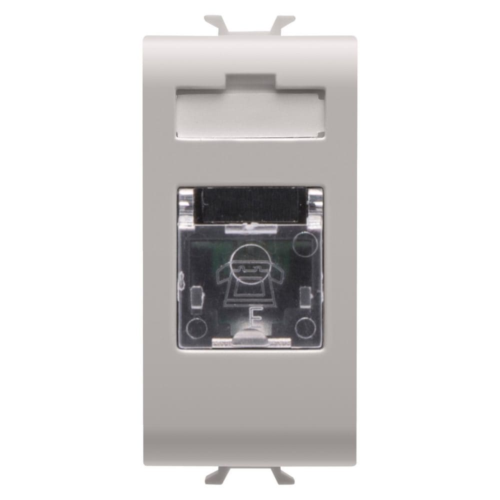 GEWISS - GEWGW13401 CONNETTORE TELEFONICO RJ11 1M BEIGE