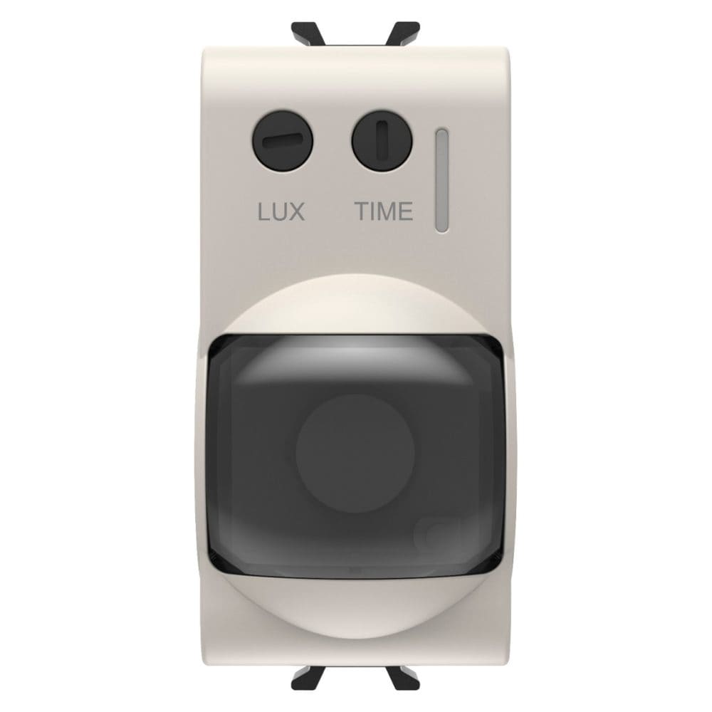 GEWISS - GEWGW13594 RIVELATORE DI MOVIMENTO A RAGGI INFRAROSSI - 230 V ac 50/60 Hz - NATURAL BEIGE SATINATO - 1 MODULO - CHORUSMART
