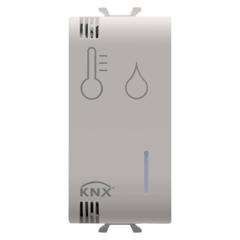 GEWISS - GEWGW13799H SONDA TERMOREGOLAZIONE/UMIDITÀ - KNX - 1 MODULO - NATURAL BEIGE - CHORUSMART