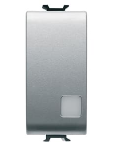 GEWISS - GEWGW14053 DEVIATORE 1M 1P 16AX ILL.SEGN.TITANIO