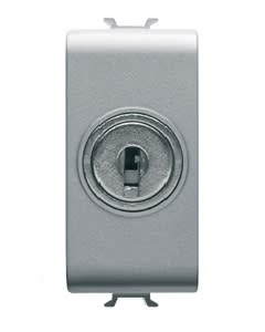 GEWISS - GEWGW14054 DEVIATORE 1M 1P 10AX+CHIAVE TITANIO